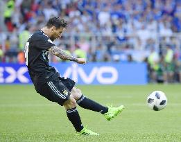 Football: Argentina vs Iceland at World Cup