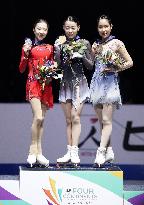 Figure skating: Four Continents women's medalists