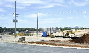 New U.S. base under construction in Guam