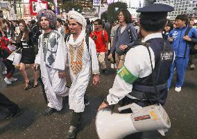 Early Halloween celebrations in Tokyo