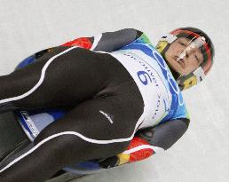 Germany's Huefner wins gold in women's singles luge