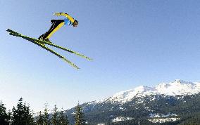 Japan 5th in ski jumping team event at Vancouver Olympics