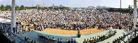 Anti-Futemma base rally in Okinawa