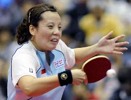 Singapore's Wang wins women's singles at Ogimura Cup