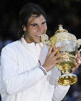 Nadal wins Wimbledon final