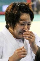 Japan's Tanimoto strikes gold to defend judo crown in Beijing