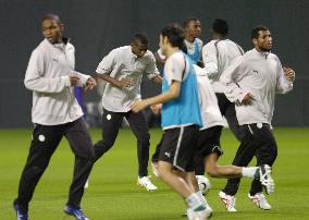 Saudi Arabia tune up for AFC Asia Cup match against Japan