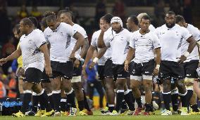 Fiji beaten by Wales in Rugby World Cup