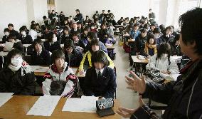 Schools reopen in tsunami-hit Ofunato