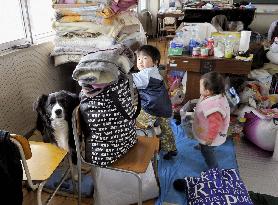 Shelter in quake-hit Iwate