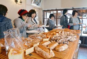 German bakery luring visitors to town near Iwami Ginzan silver mine