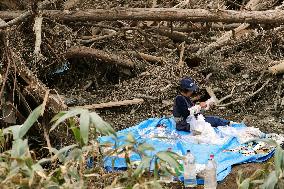 Several still remain unaccounted for in typhoon-hit town