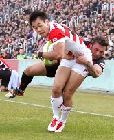 Rugby: Japan hold on to beat Georgia for Joseph's 1st win