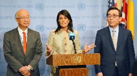 U.N. Security Council mulls tighter sanctions on N. Korea