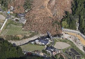 Landslide in Japan