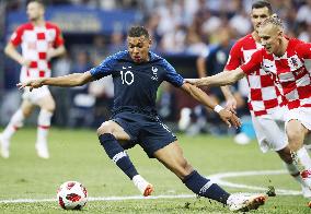 Football: Mbappe at World Cup