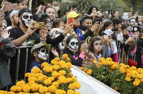 Day of the Dead parade in Mexico