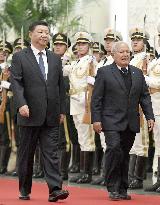 China-El Salvador talks