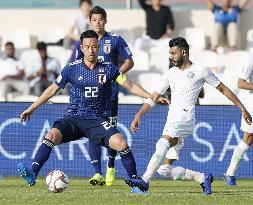 Football: Japan-Saudi Arabia at Asian Cup