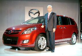 Mazda launches remodeled MPV minivan in Japan