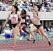 Tsukahara claims men's 100 meters at Osaka Grand Prix