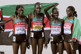 Kenyans finish 1st to 4th at women's 10,000