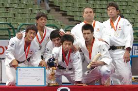 Japan denied men's team gold at world judo championships