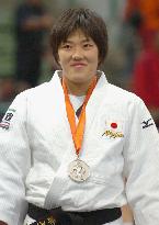 Nakazawa wins silver medal in women's 78-kg class at world judo
