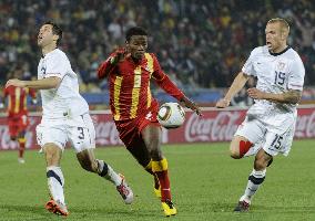 Ghana beat U.S. in World Cup 2nd round