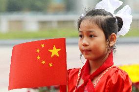 Wrongly designed Chinese flag in Vietnam