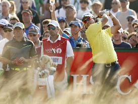 Hideki Matsuyama on 2nd day of British Open golf