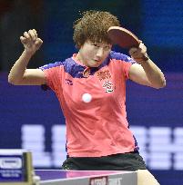 China's Ding Ning wins women's singles at world table tennis