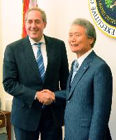 Keidanren chief meets with USTR Froman