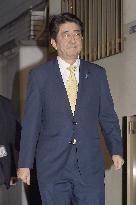 Abe suggests review of costly stadium plan for Tokyo Olympics