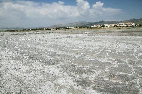 Iran's Lake Urmia, once biggest in Mideast, drying up