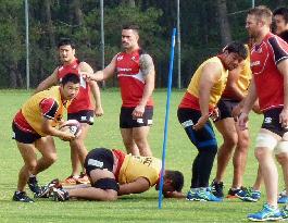 Japan wrap up domestic training for Rugby World Cup
