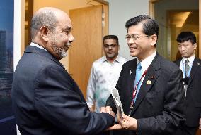 Japan transport minister promotes shinkansen system in Malaysia