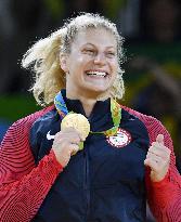 Olympics: American Harrison wins women's 78-kg judo gold