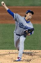 Maeda gives up 3 runs as Dodgers fall to Cubs