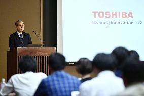 Toshiba to be demoted to 2nd Section on Tokyo bourse