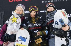 Japan's Iwabuchi wins Big Air Snowboard World Cup