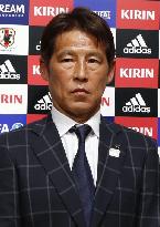 Football: JFA technical director Nishino