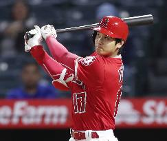 Baseball: Angels' Ohtani