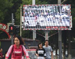 Jaywalkers in China
