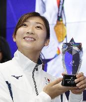 Japan swimmer Ikee named Asian Games MVP