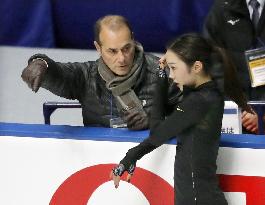 Figure skating: Marin Honda and coach Rafael Arutunian