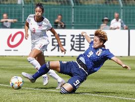 Football: Japan-Spain pre-Women's World Cup friendly