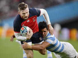 Rugby World Cup in Japan: England v Argentina