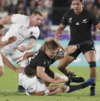 Rugby World Cup in Japan: England v New Zealand