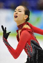 Asada wins women's figure skating silver